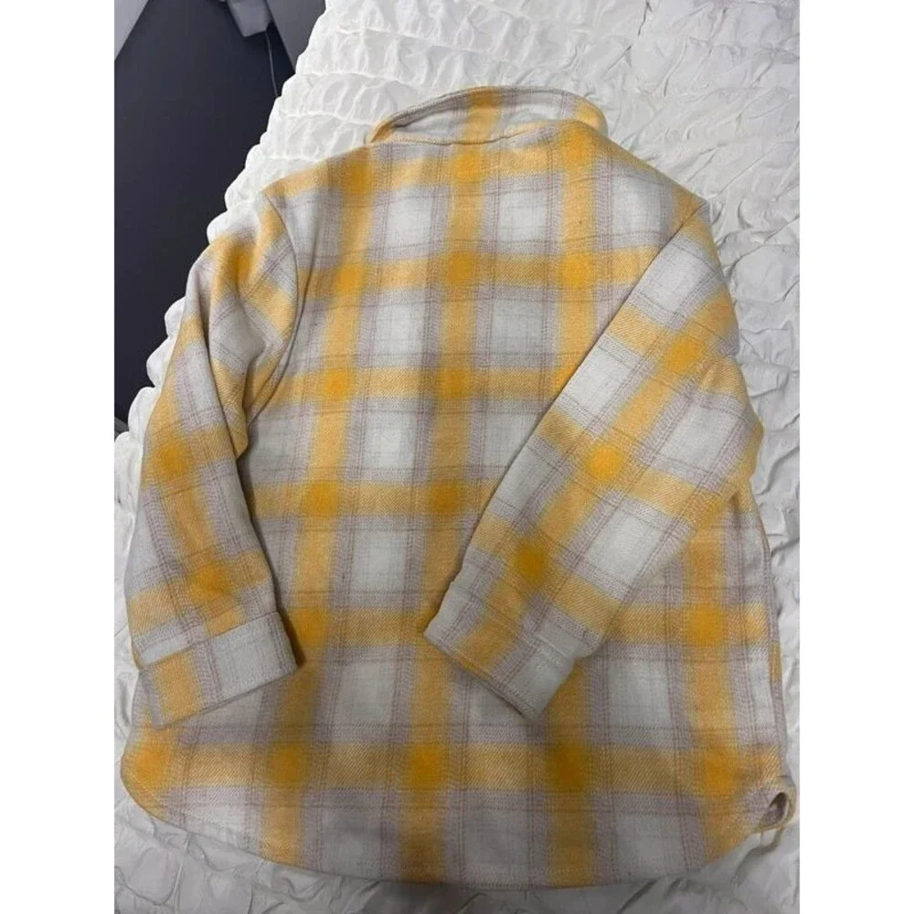 Old navy girls yellow shacket large
